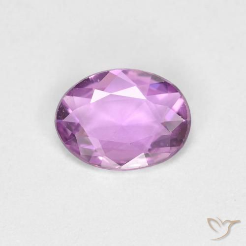 0.48ct Natürlicher Lila Lila Saphir, Oval, VVS