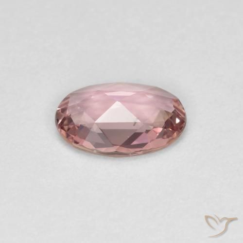 9,17 ctw natürlicher hellrosa Saphir, Oval, VS