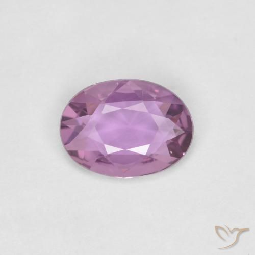 0.60ct Natürlicher helllila- Saphir, Oval, VVS