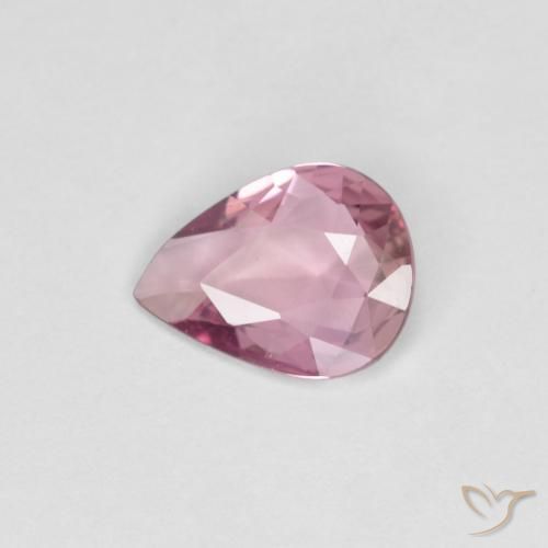 0.46ct Natürlicher Tiefer Lavendel Saphir, Birnenform, VVS