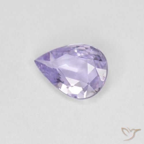 9,17 ctw natürlicher Rosaig-violett Saphir, Birnenform, VVS