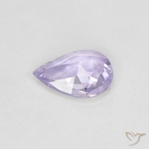 9,17 ctw natürlicher Rosaig-violett Saphir, Birnenform, VVS