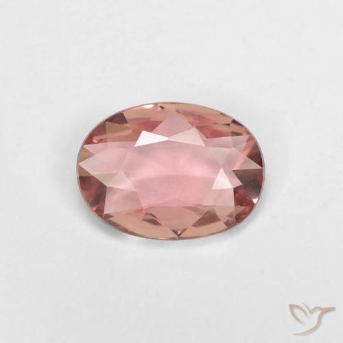 0.61ct Natürlicher hellrosa Saphir, Oval, VVS-VS