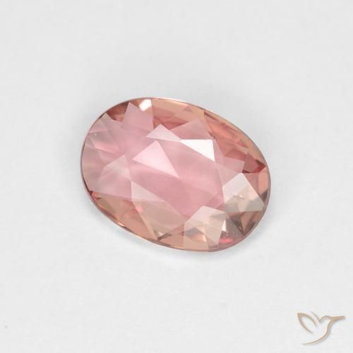 9,17 ctw natürlicher hellrosa Saphir, Oval, VVS-VS