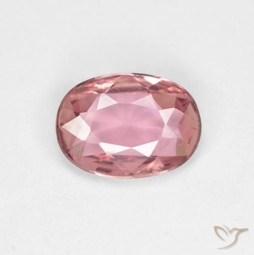 0.83ct Natürlicher Helles Hot Pink Saphir, Oval, VVS-VS