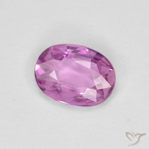 9,17 ctw natürlicher Intensives Pink-Lila Saphir, Oval, VVS-VS