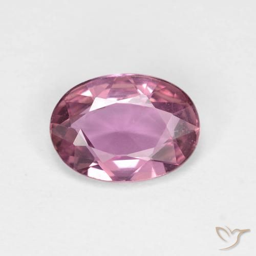 0.86ct Natürlicher Helles Magenta Saphir, Oval, VVS-VS