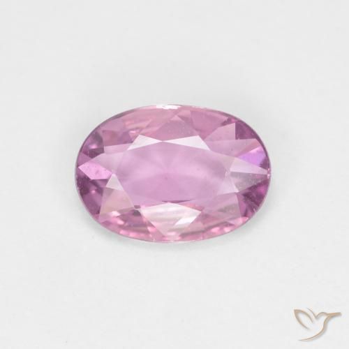 0.63ct Natürlicher Purpur Rosa Saphir, Oval, VS