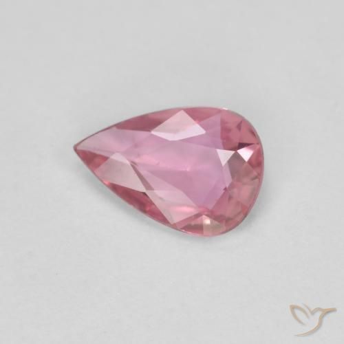 9,17 ctw natürlicher pink Saphir, Birnenform, VS