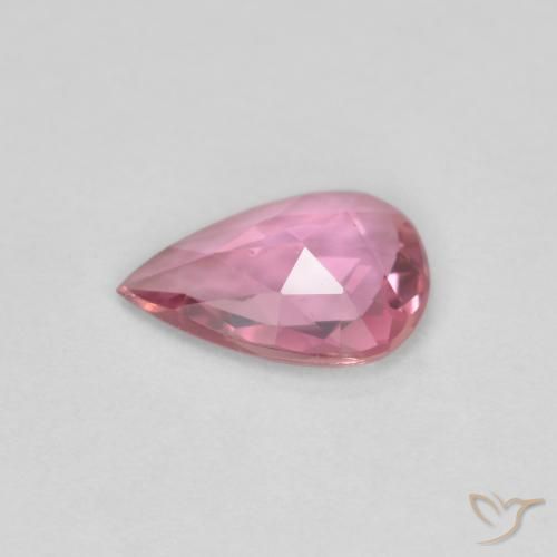 9,17 ctw natürlicher pink Saphir, Birnenform, VS
