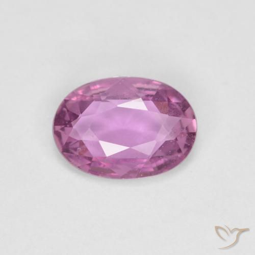 0.71ct Natürlicher helllila- Saphir, Oval, VS