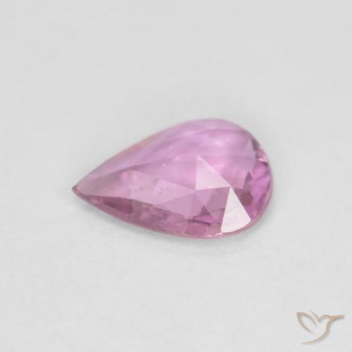 9,17 ctw natürlicher Helles Magenta Saphir, Birnenform, VS