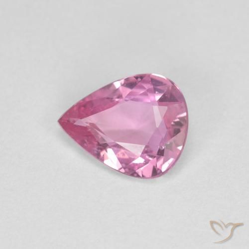 9,17 ctw natürlicher Königslila Rosa Saphir, Birnenform, VS