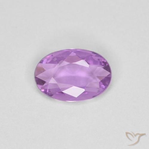 0.35ct Natürlicher Mittelviolett Saphir, Oval, VS