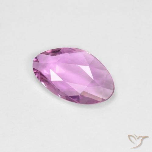 0.68ct Natürlicher Tiefrosa-Lila Saphir, Fantasie, VVS