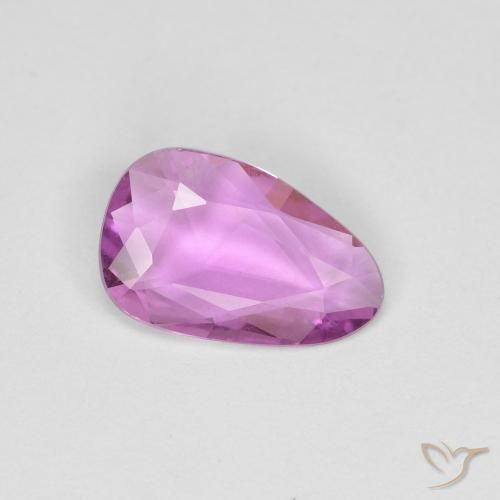 0.72ct Natürlicher Rosaig-lila Saphir, Fantasie, VS