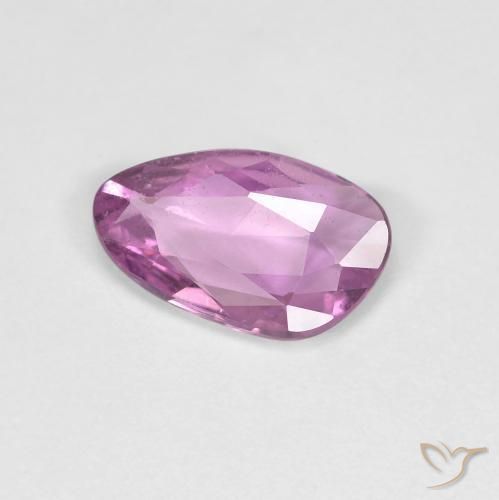 0.87ct Natürlicher Tiefrosa-Lila Saphir, Fantasie, VS