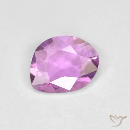 0.56ct Natürlicher Rosaig-lila Saphir, Fantasie, VVS-VS
