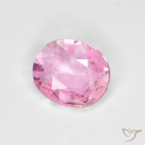9,17 ctw natürlicher Pink Saphir, Oval, VVS-VS