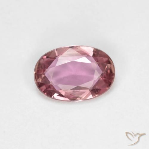 0.49ct Natürlicher Mittel Magenta Saphir, Oval, VVS-VS