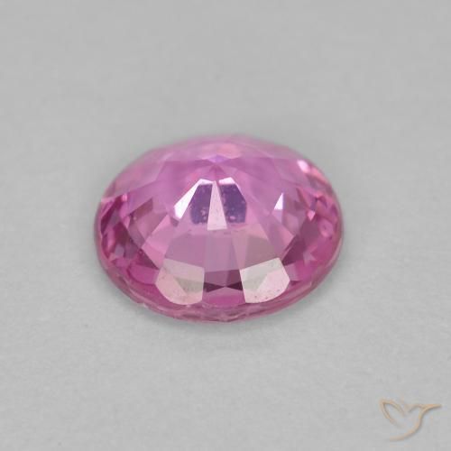9,17 ctw natürlicher Königslila Rosa Saphir, Runden, VS