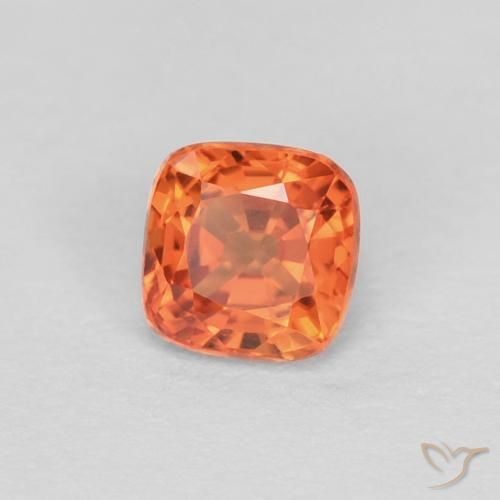 9,17 ctw natürlicher Feuerorange Saphir, Kissen, VVS-VS