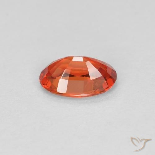 9,17 ctw natürlicher Intensives Rot Saphir, Oval, VVS