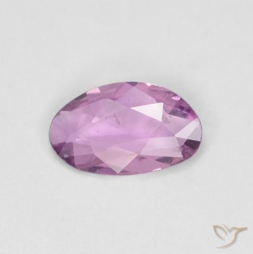 0.46ct Natürlicher Tiefrosa-Lila Saphir, Fantasie, VS