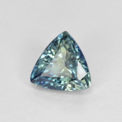 1,04 ctw natürlicher blauer Saphir, Trillion, VS