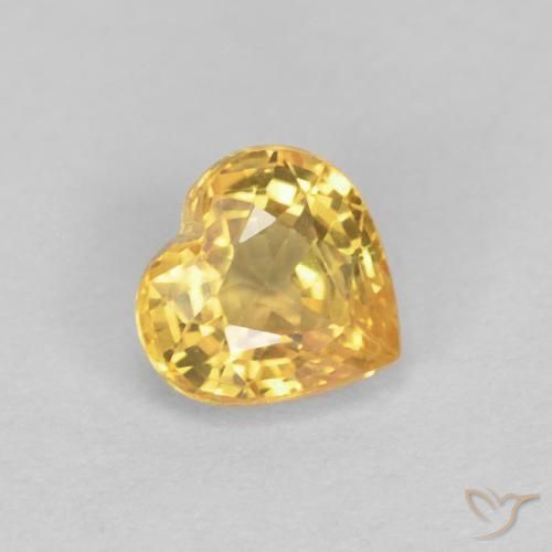 9,17 ctw natürlicher Top-Gold Saphir, Herz, VVS-VS