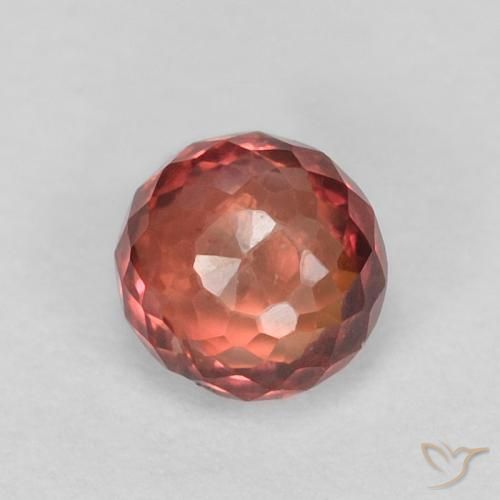 0.41ct Natürlicher Himbeerrosa Saphir, Runden, VVS-VS