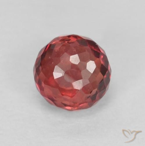 0.39ct Natürlicher Intense Reddish Pink Saphir, Runden, VVS-VS
