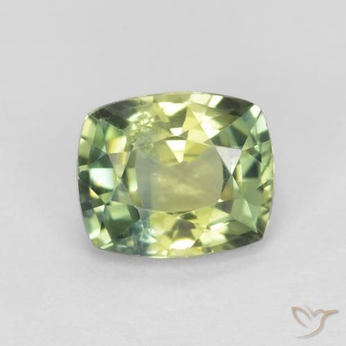 1.16ct Natürlicher Mehrfarbig Saphir, Kissen, VS