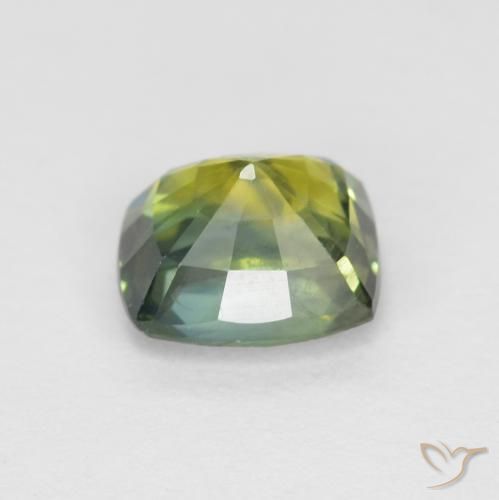 9,17 ctw natürlicher Medium Light Green Saphir, Kissen, VVS-VS