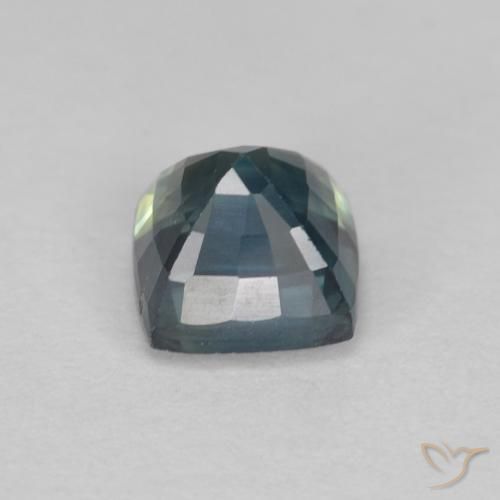 9,17 ctw natürlicher Blaugrün Saphir, Kissen, VS