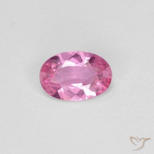 0.44ct Natürlicher Königslila Rosa Saphir, Oval, VS