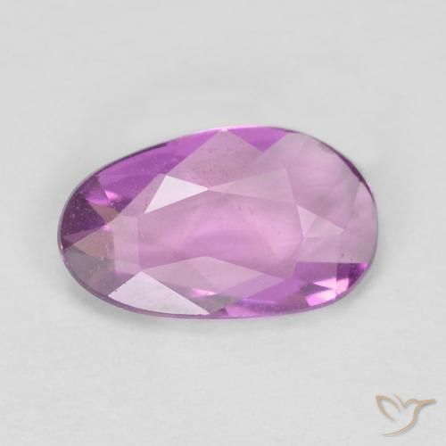 0.55ct Natürlicher Königslila Rosa Saphir, Fantasie, VVS