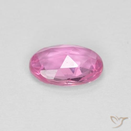 9,17 ctw natürlicher Mittelrosa Saphir, Oval, VVS