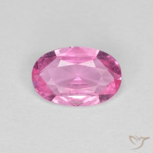 0.42ct Natürlicher Pink Saphir, Oval, VVS