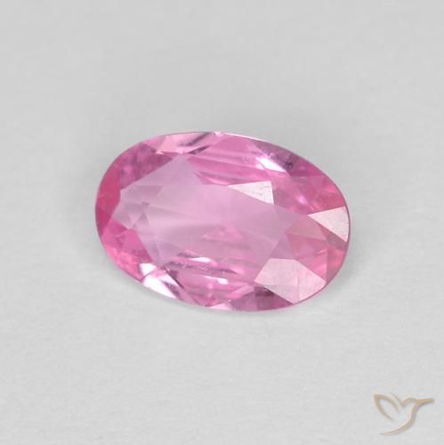 9,17 ctw natürlicher Pink Saphir, Oval, VVS