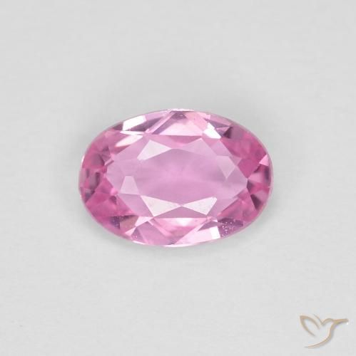 0.41ct Natürlicher pink Saphir, Oval, VVS