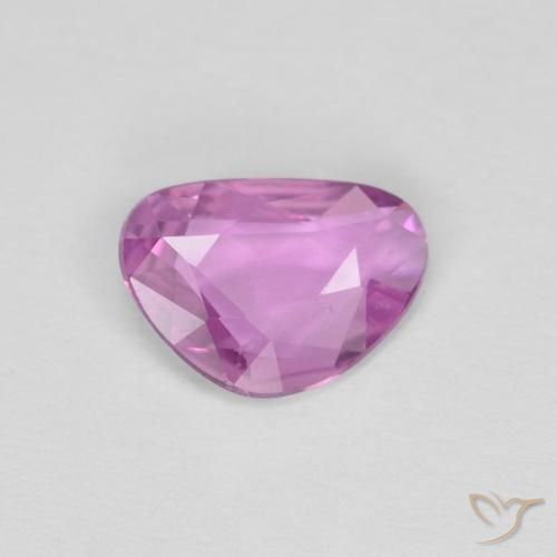 0.51ct Natürlicher Mittelviolett Saphir, Fantasie, VVS-VS