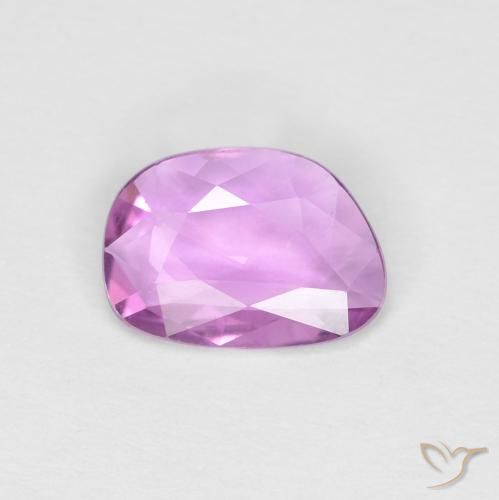 0.60ct Natürlicher Medium Light-Purple Saphir, Fantasie, VVS