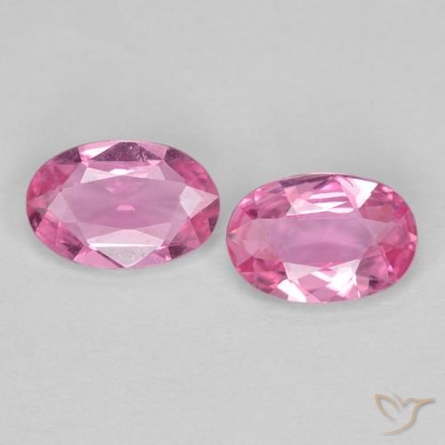 0.80ctw Natürlicher Intensives Rosa Saphir, Oval, VVS