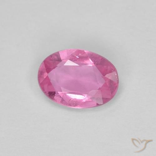 9,17 ctw natürlicher Königslila Rosa Saphir, Oval, VS