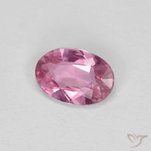 9,17 ctw natürlicher Mittelrosa Saphir, Oval, VVS-VS