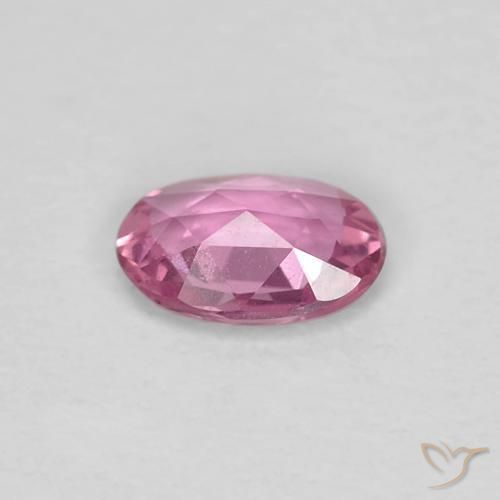 9,17 ctw natürlicher Mittelrosa Saphir, Oval, VVS-VS