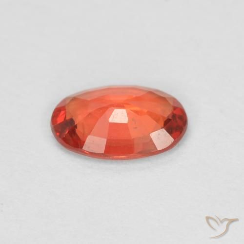 9,17 ctw natürlicher Leuchtendes Purpurrot Saphir, Oval, VS