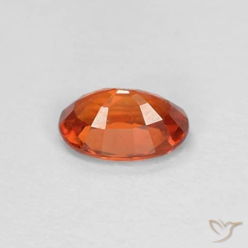 9,17 ctw natürlicher Mittelrot Saphir, Oval, VVS