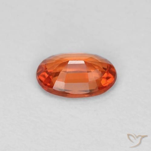9,17 ctw natürlicher Intensives Rot Saphir, Oval, VVS-VS